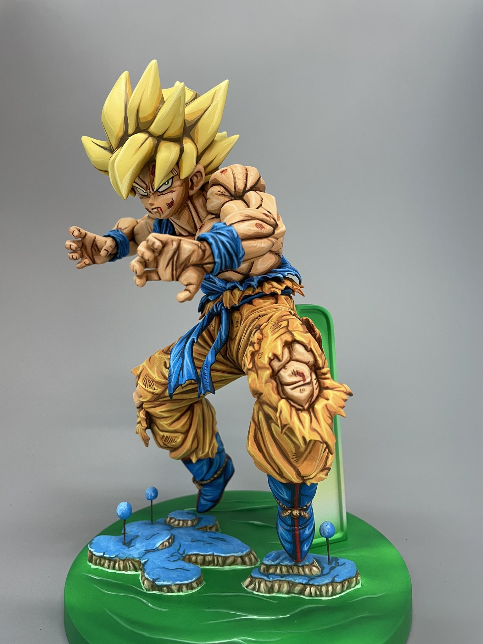 ドラゴンボール超造集　二次元リペイント　フィギュア　9点セット アクリル台座付き ドラゴンボール超造集 二次元リペイント フィギュア 9点セット