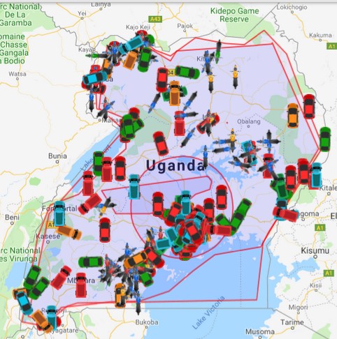 CellservTrackUG's tweet photo. With Cellserv’s  Geofencing parameter you are able to define the areas ,land or water, that your vehicles can travel to &amp; from,  with instant alerts provided when they are out of range. Keep an eye on what matters most with us today.  https://t.co/F69x9JVQgE https://t.co/Y1mh98Iwgm