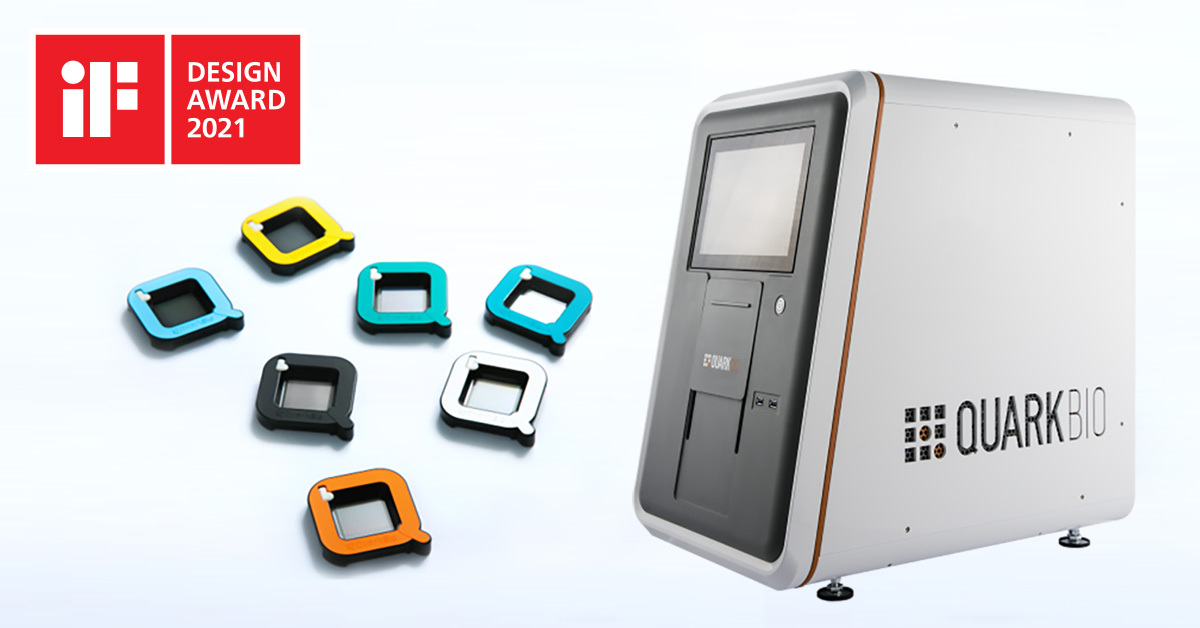 Exciting News! We won the iF DESIGN AWARD 2021 with NextAmp™ Analysis System in the Product discipline.

Contact us for more details: bit.ly/tw-ifd21

#ifdesignaward2021 #ifdesign #Nextamp #quarkbio #gixia