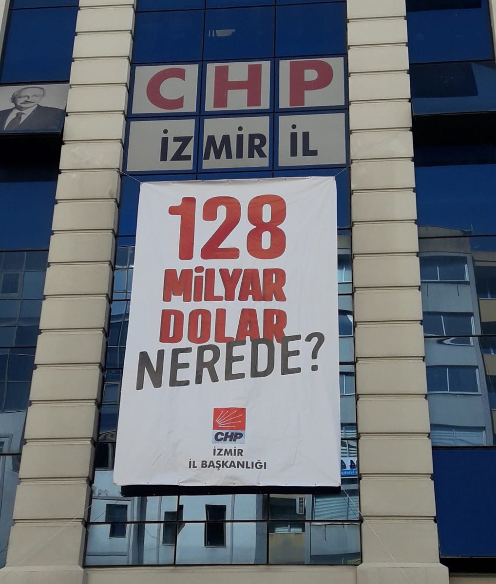 İzmir’den soruyoruz! Yoksulluk ortada, işsizlik ortada, salgınla mücadelede başarısızlık ortada, yaşanan krizler ortada, peki #128MilyarDolarNerede