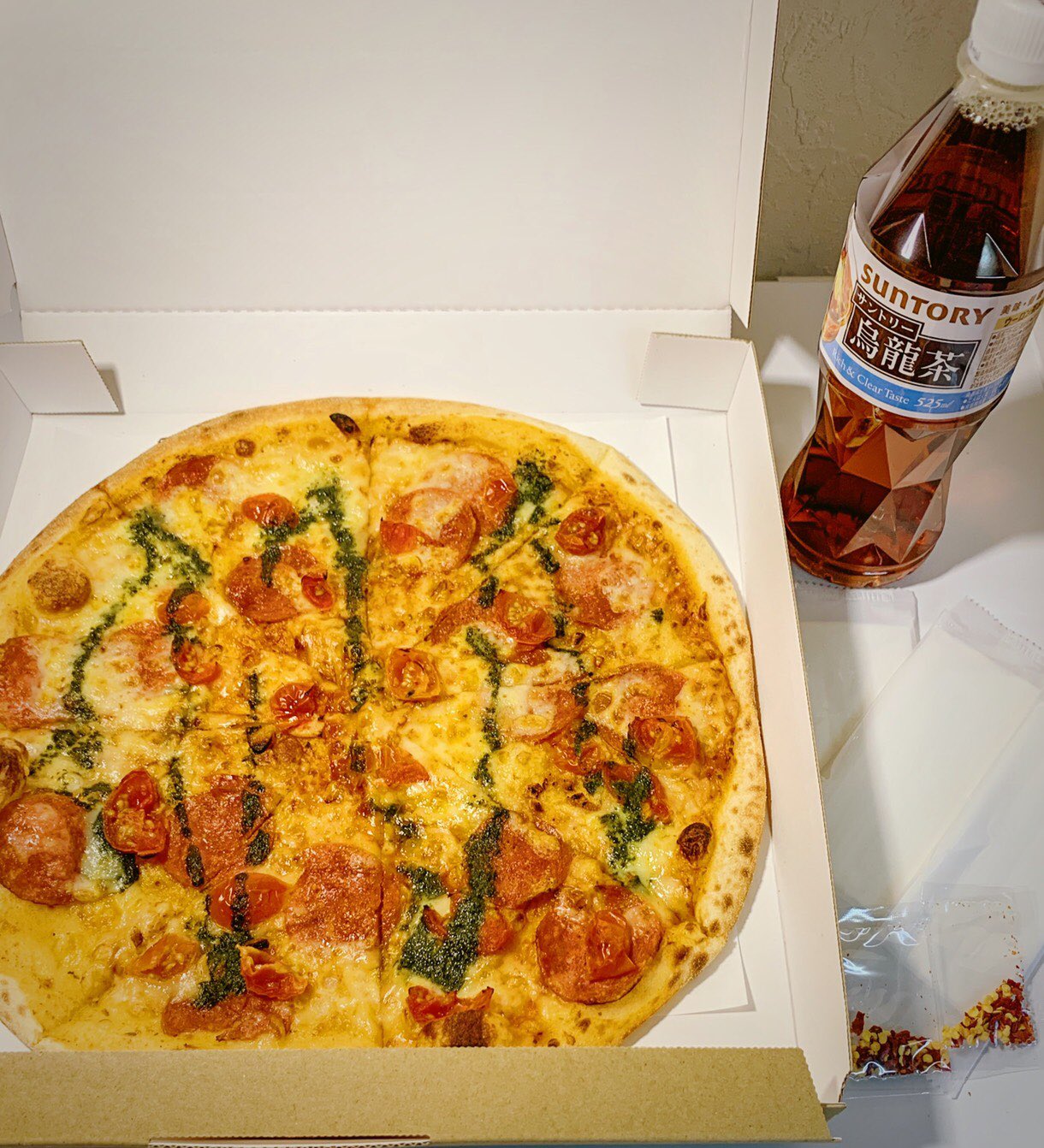 札幌晃 今日のランチ ピザ デリバリー ナポリの窯さんの ペパロニのマルゲリータ Lサイズ 50 Offで 1 350円 烏龍茶 160円 出前館アプリで800円off で 710円でした ピッツァ 宅配 ランチ T Co Tla3qy9pl9 Twitter