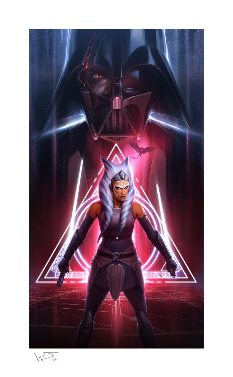 豆魚雷 オモ写コンテスト開催中 サイドショーから限定リリースされる スターウォーズ の Ahsoka Tano Between Worlds アソーカとベイダー卿という 元師弟が描かれたこのアートプリント 本日17時頃には受注締切となります ご予約はお早めに
