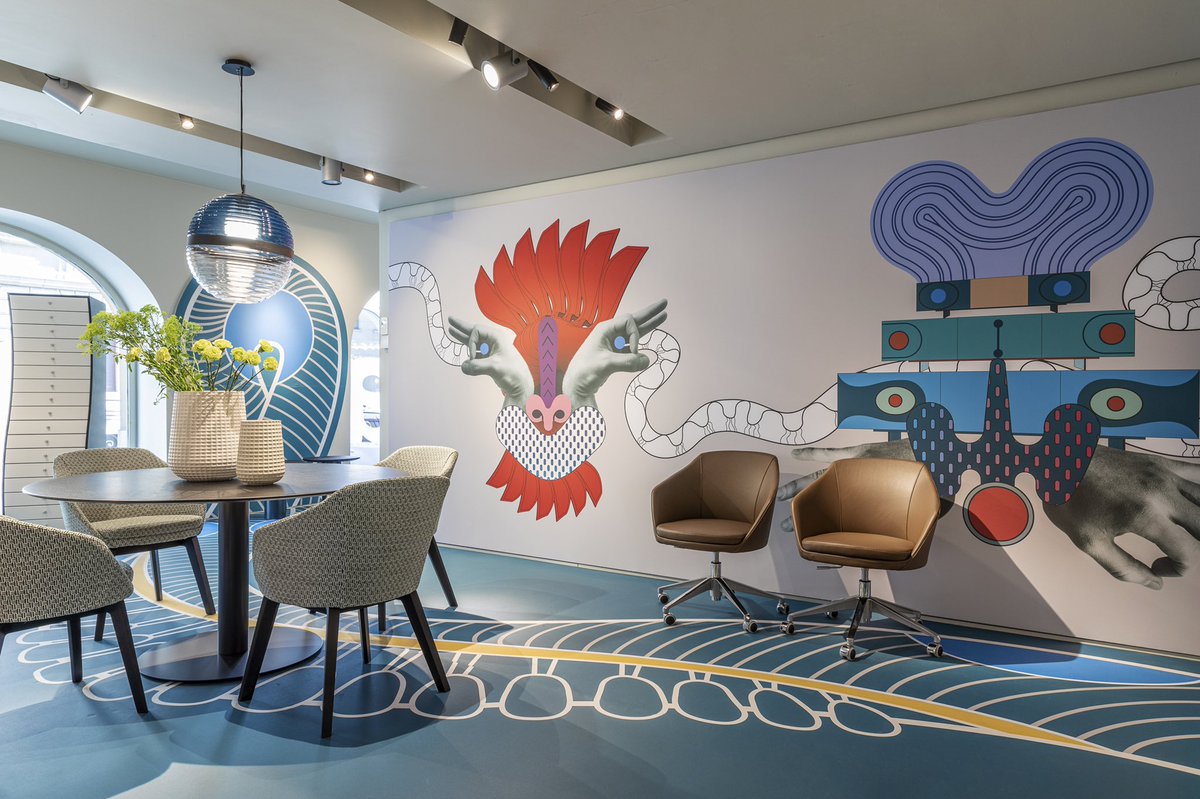 elensalmistraro's tweet photo. AMOR FATI for @cappelliniofficial April 12th-23th via Santa Cecilia 4 Milano / PH Stefano De Monte @internimagazine #setup #interni #elenasalmistraro #internidesignersweek #cappellini #amorfati #art #design #milano https://t.co/1VCicLr2Oh
