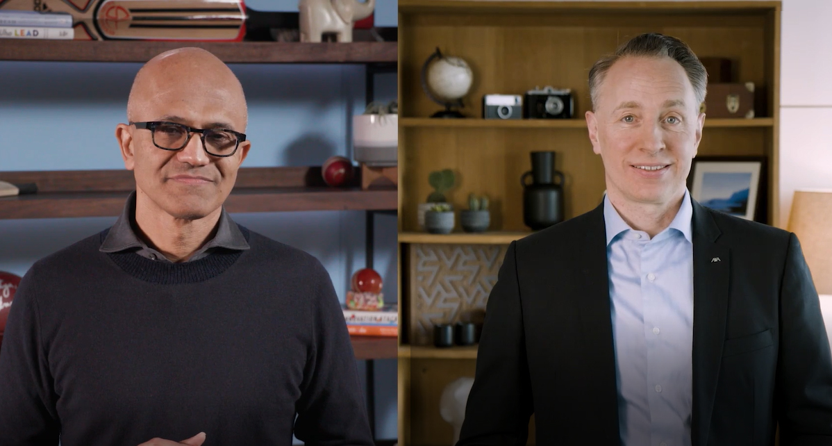 thomasbuberl's tweet image. .@AXA &amp;amp; @Microsoft join forces to launch the Digital Healthcare Platform, an all-in-one solution which offers a wide range of health-related services. With @satyanadella, we are excited about this partnership and how it will improve the healthcare access. 
bit.ly/3uI7DOi