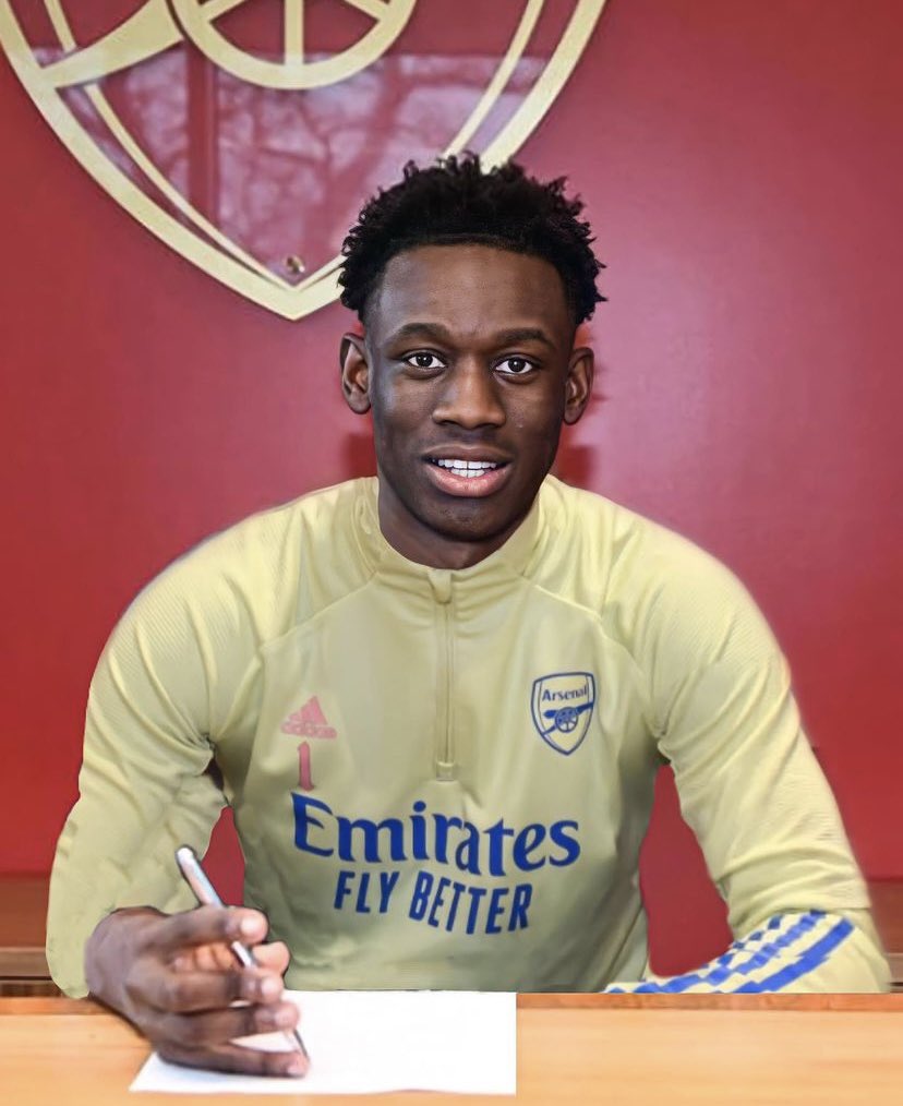 now_arsenaI's tweet image. Contract signed &amp;amp; completed✅

Folarin Balogun signs until June 2025! He stays a Gunner! #afc