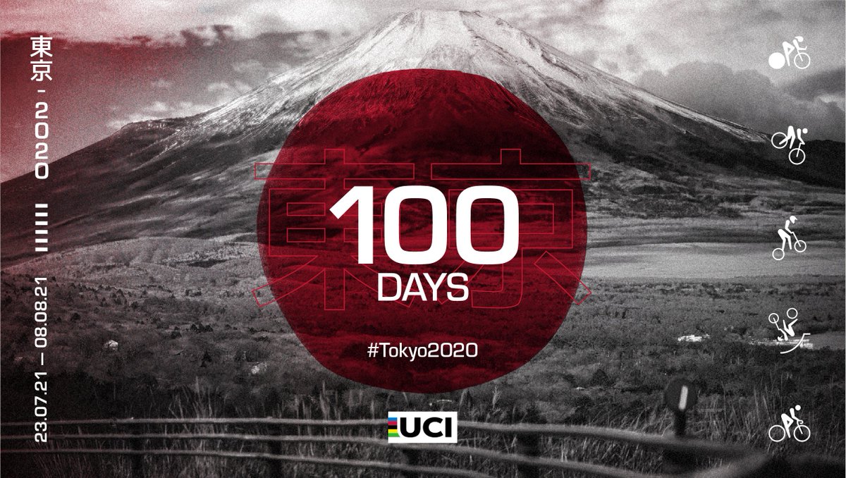 🔴 Road Cycling
🔴 Track Cycling
🔴 Mountain Bike XCO
🔴 BMX Racing
🔴 BMX Freestyle Park

All ready for #Tokyo2020