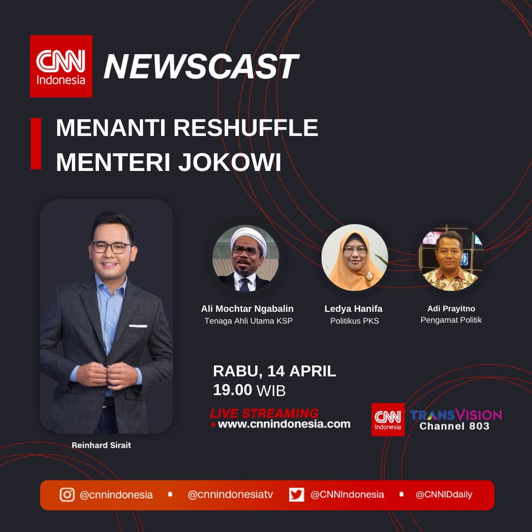 CNN Indonesia Daily on Twitter: "Diskusi #CNNIDNewsCast malam ini