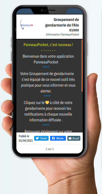 Gendarmerie de l'Ain tweet media