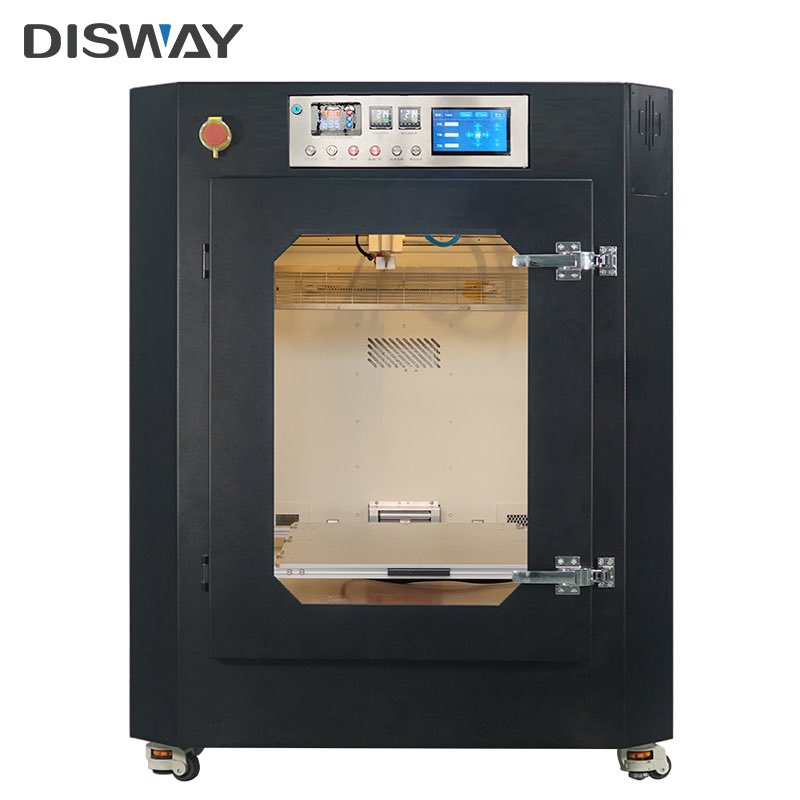 DISWAY3dprinter's tweet photo. Industrial 3d printer DC-4050H
Printing size: 400 x 450 x 500 mm;
Filament compatible: PLA/ABS/PETG/HIPS/ASA/PA/PC/PP
Extrusion type: Bowder extruder, single nozzle;
Nozzle temp: 270°C
Hot bed temp: 150°C
Constant temp: 90°C https://t.co/Amny6s52R8