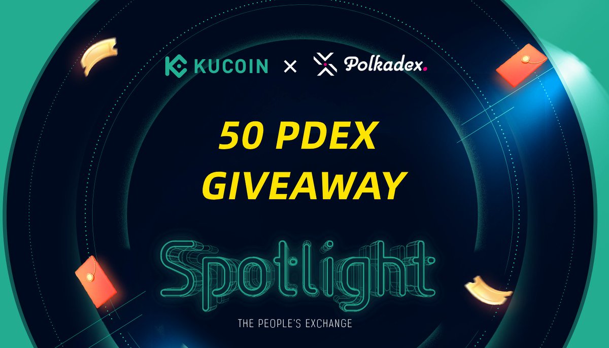 kucoincom's tweet image. 🥳Celebrate Polkadex (PDEX) on #KuCoin Spotlight: 50 $PDEX to Give Away!

✅Follow @kucoincom &amp;amp; @polkadex 
✅Retweet
✅Tag 3 friends to join in

🎁We will select one winner on April 16, 2021 to receive 50 PDEX!

Participate in $PDEX Spotlight Token Sale:
land.kucoin.com/spotlight_r5/1…