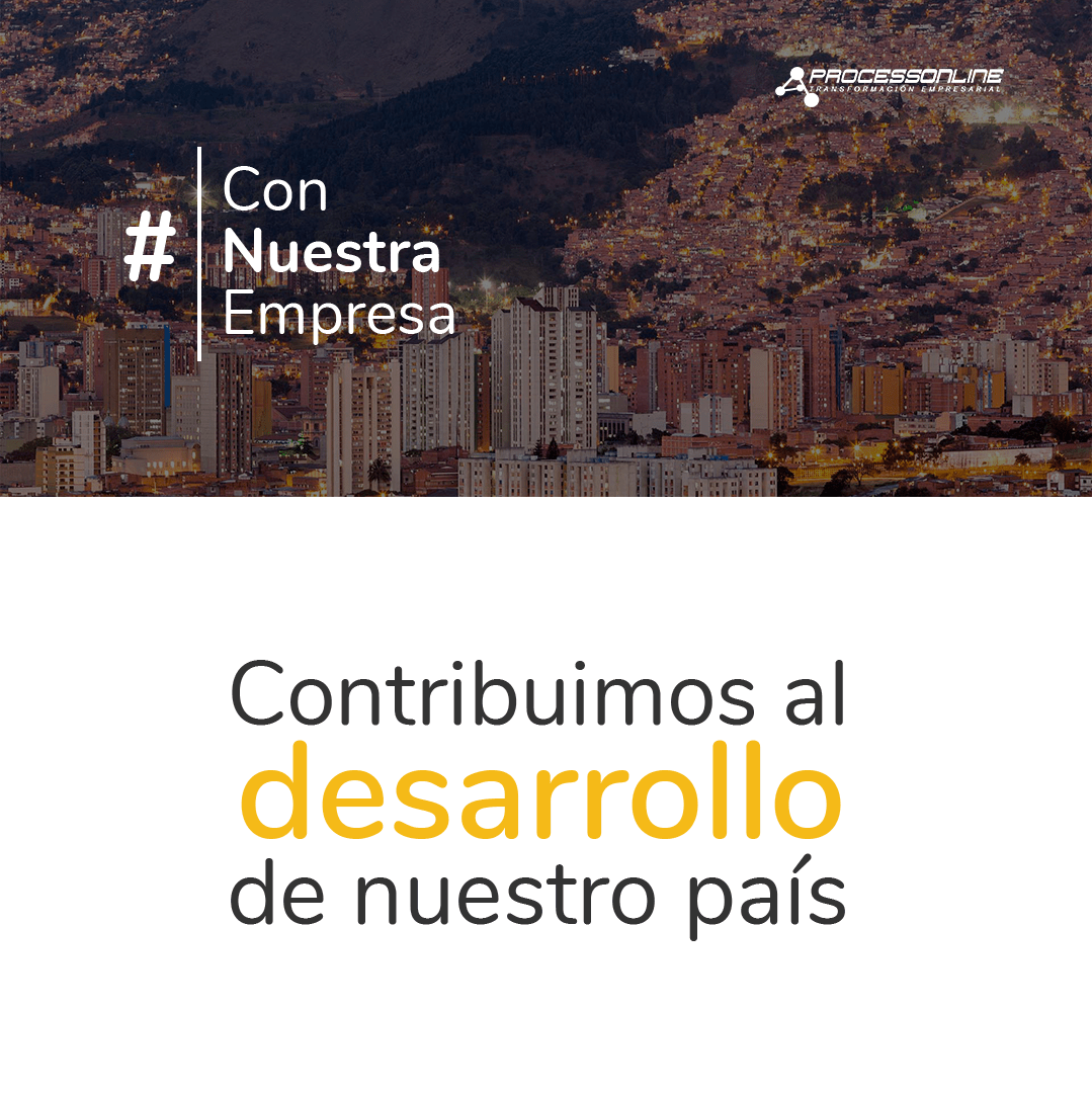 ProcessOnLineCo's tweet photo. En Process OnLine sabemos que cada una de las empresas existentes en nuestro país son de vital importancia para el desarrollo y progreso de su economía, por eso hoy nos unimos a la campaña #ConNuestraEmpresa.

#ProcessOnLine #TransformaciónEmpresarial @LIBERTANK_ https://t.co/NyCqYOcdKF