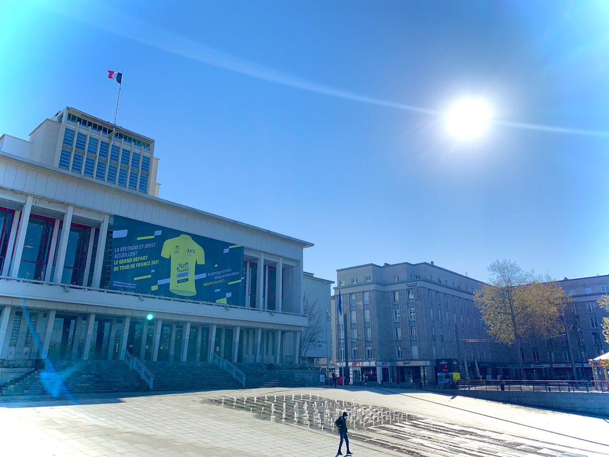 Ce matin, 10h15.

#Brest ☀️
