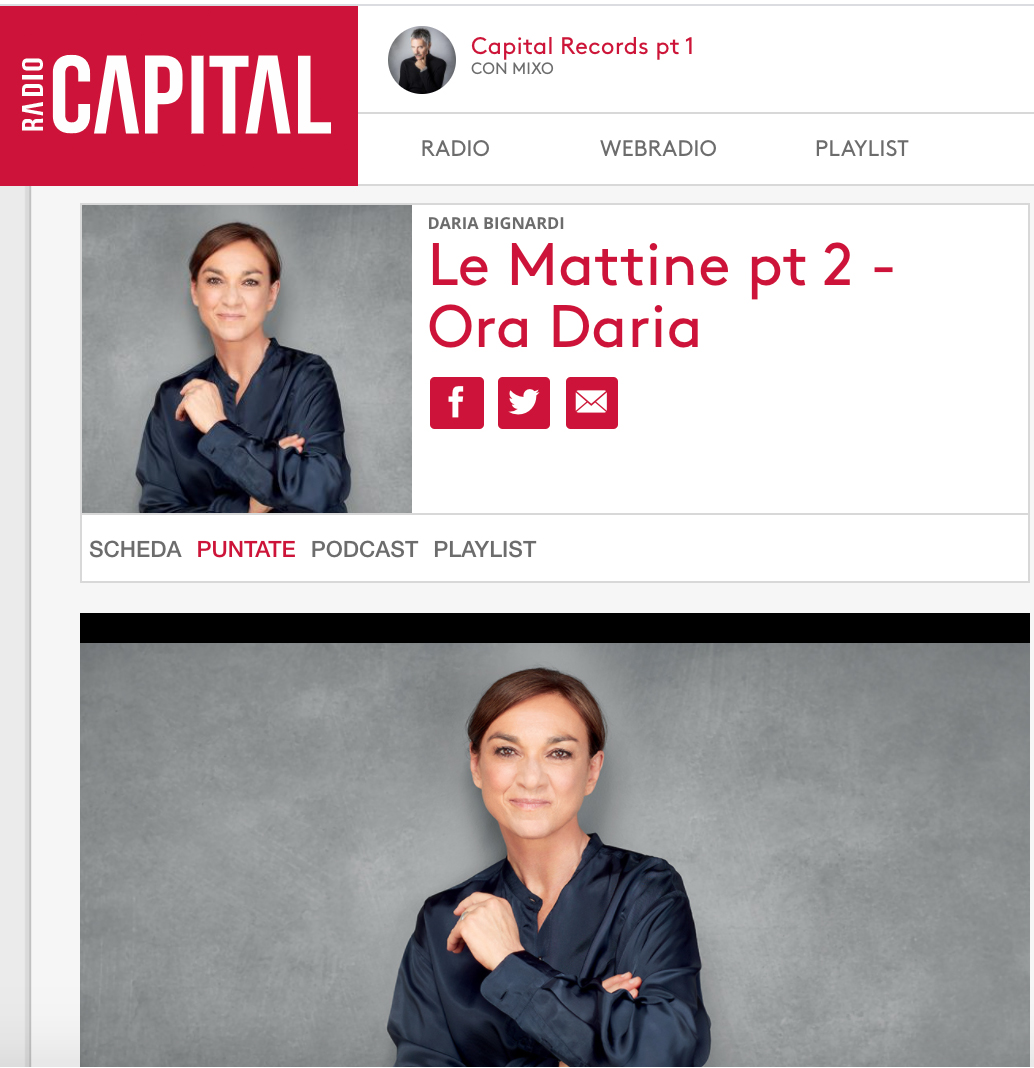 «Il prezzo dell'immortalità»: questa mattina su <a href="/RadioCapital_fm/">Radio Capital</a> <a href="/dariabig/">dariabignardi</a> ha intervistato Pier Paolo Di Fiore, oncologo di fama internazionale, ricercatore <a href="/AIRC_it/">Fondazione AIRC per la ricerca sul cancro</a> e autore finalista al Premio #Galileo21 <a href="/ilSaggiatoreEd/">ilSaggiatore</a>. Intervista dal minuto 25:45: bit.ly/3aa9ovW