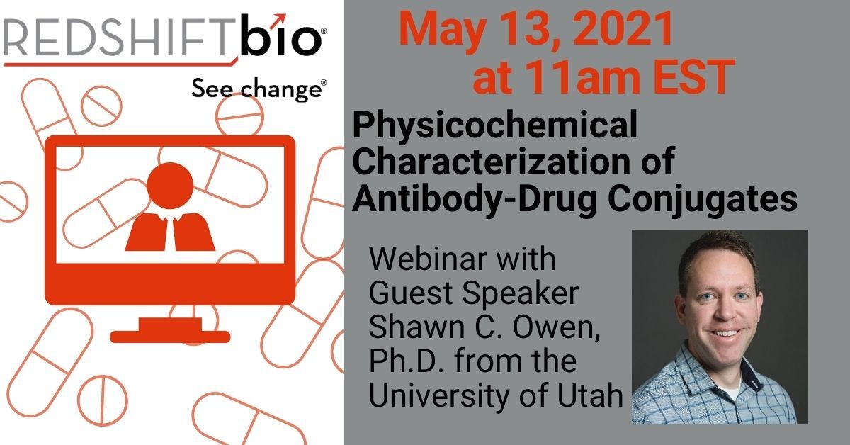 Join us May 13, 2021 for an exciting webinar in collaboration with @TheUniversityofUtah to learn about Physicochemical Characterization of #Antibody #DrugConjugates @Labroots bit.ly/2PMrE7B