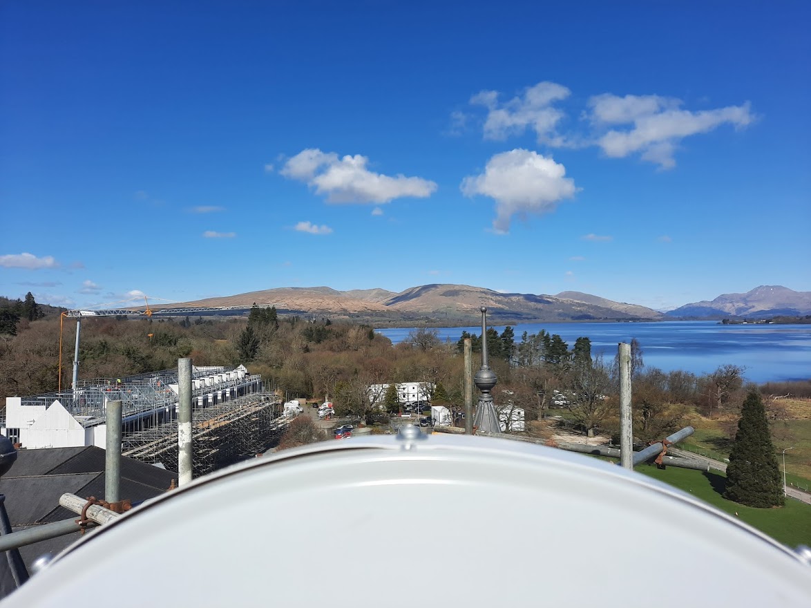 rapier_systems's tweet photo. More stunning images captured by our #experienced #team this week, as they install a #10Gbps (yes that is #10000mbps full-duplex) @Siklu_mmwave #Wireless Link in #Scotland. We can't help but wonder at the scenery! #wirelessconnectivity #wirelessinternet https://t.co/dpXnoCpSAW