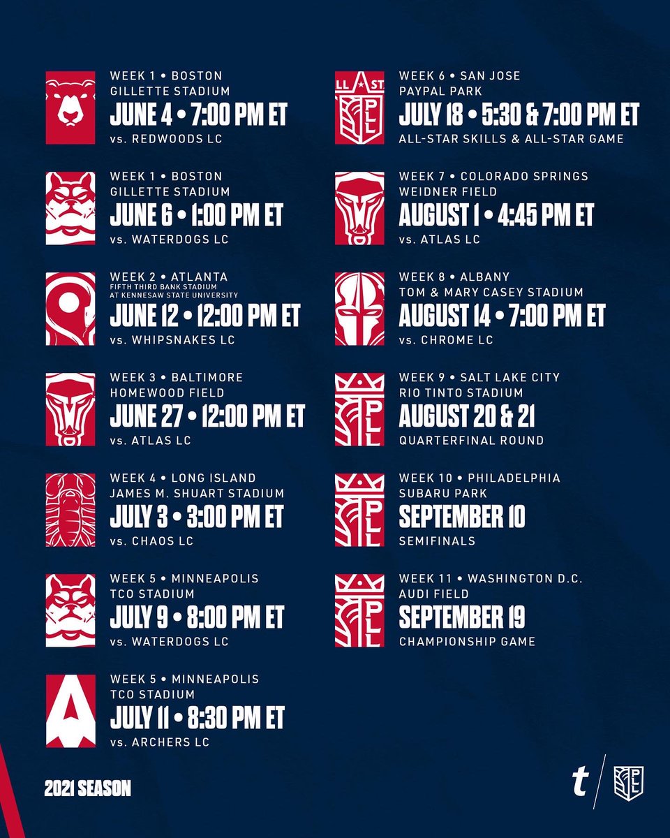 Boston Cannons tweet media