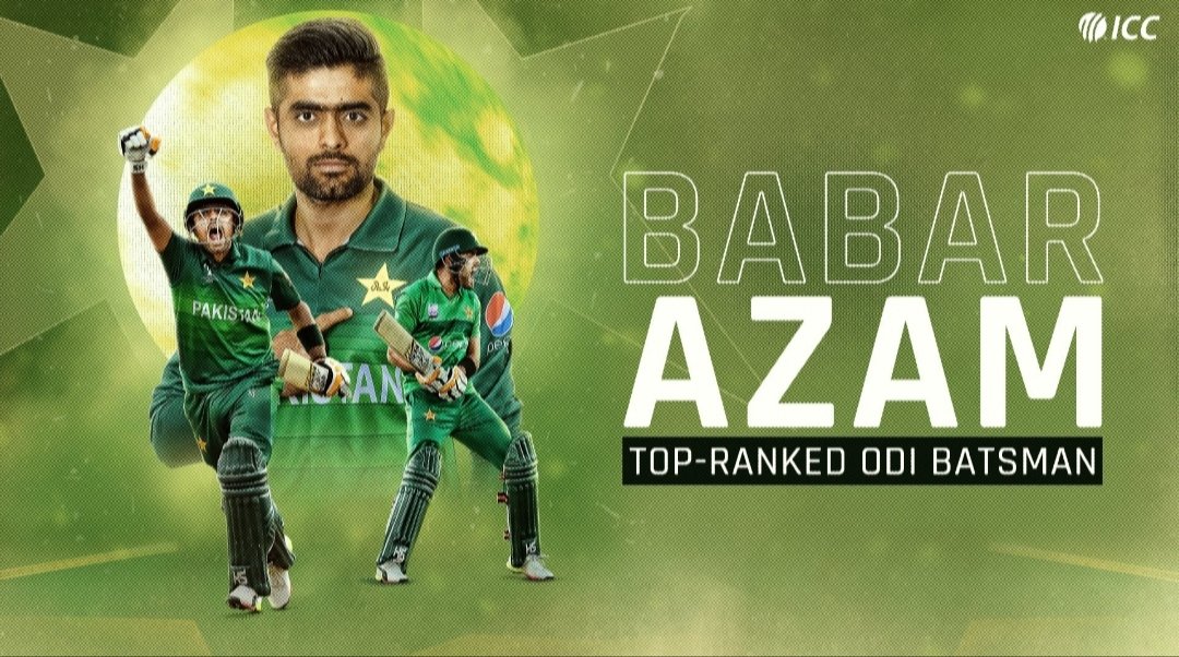 WasimChaudhry20's tweet photo. Congratulations on becoming No 1 ODI batsman Of the world cricket 🇵🇰 @babarazam258  

Hard work pays off, and
many more to come Insha'Allah 🙌🏻 https://t.co/H2yc8xH0Vq