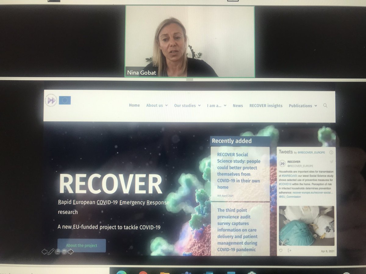 Sarah Tonkin-Crine (@skgtonkincrine) on Twitter photo Great to hear <a href="/dr_nina_g/">Dr Nina Gobat</a> talking about the importance of social science in pandemic response in today’s <a href="/PREPARE_EUROPE/">PREPARE Europe</a> webinar and showing example from <a href="/RECOVER_EUROPE/">RECOVER</a> Great to hear <a href="/dr_nina_g/">Dr Nina Gobat</a> talking about the importance of social science in pandemic response in today’s <a href="/PREPARE_EUROPE/">PREPARE Europe</a> webinar and showing example from <a href="/RECOVER_EUROPE/">RECOVER</a>