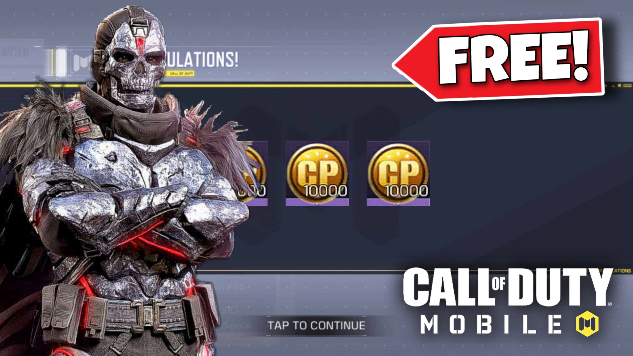 Call of Duty: Mobile 880 CP $10 global Activision login