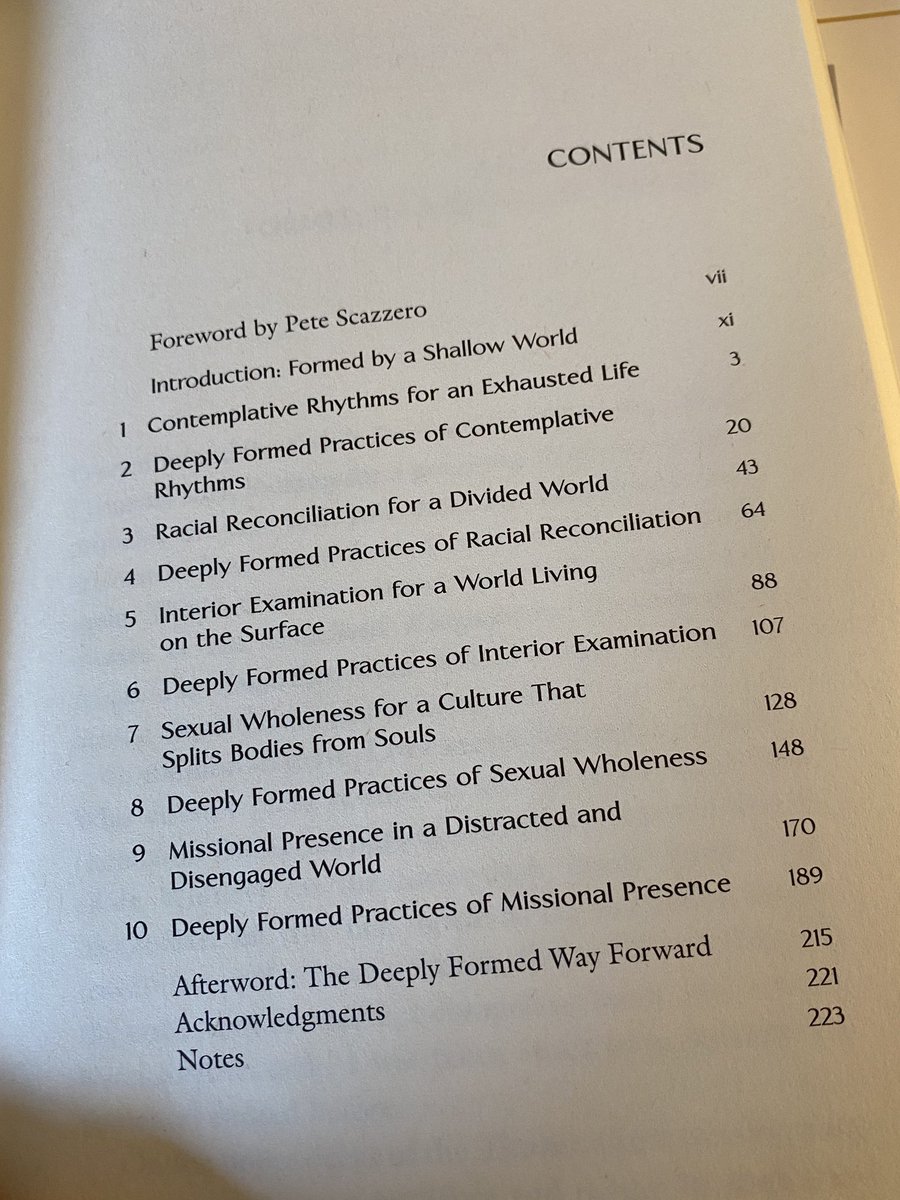 richvillodas's tweet photo. Followers of Jesus must resist formational compartmentalization & be discipled along concurrent lines.
Prayer, race, interiority, sexuality, justice, etc, are not optional matters, but core to our witness to Christ.
#TheDeeplyFormedLife is my attempt to offer a vision of this. https://t.co/2eXhZtK5EZ