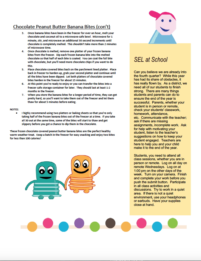 Ces95C's tweet photo. HERE'S YOUR APRIL CES PRIDE NEWSLETTER
This is the District's April Family PRIDE Newsletter, produced by the school's social workers and counselor.
#CES95Proud
https://t.co/PmioWn2cm9 https://t.co/spX4tJJeqi