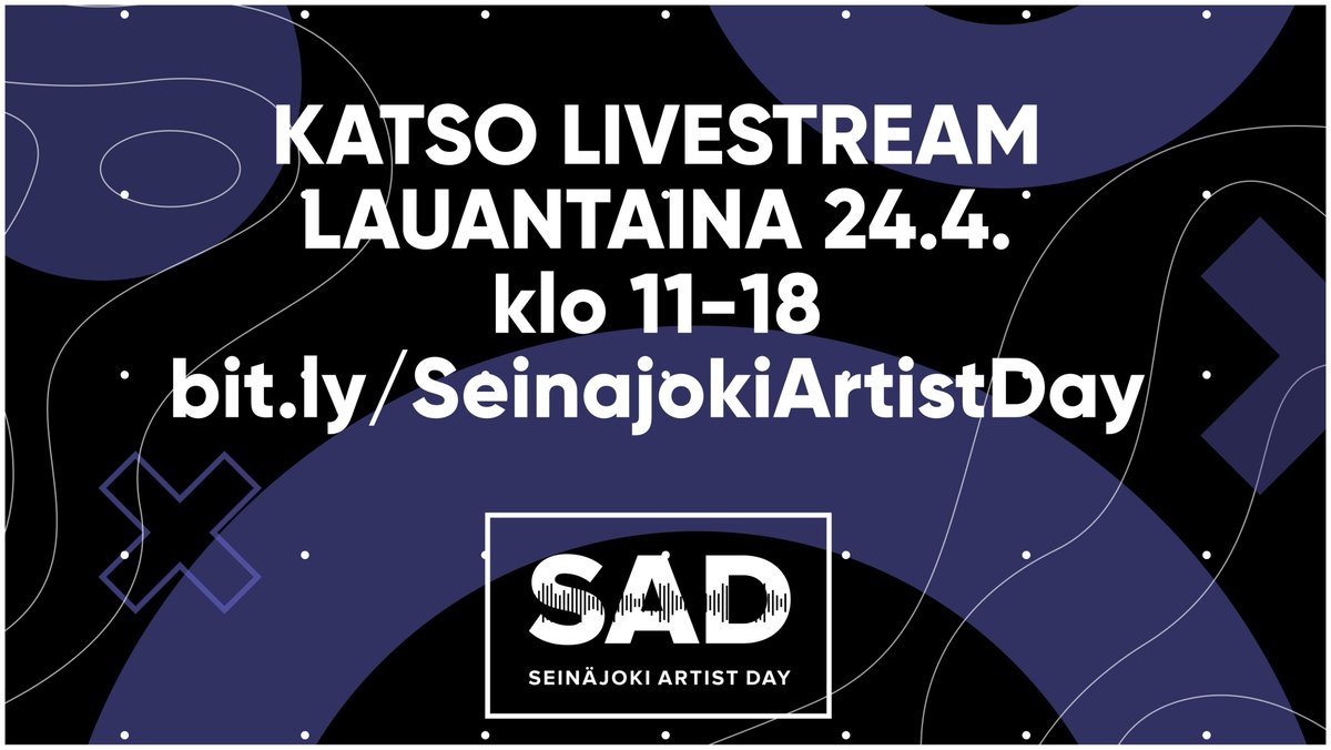 Seinäjoki Artist Day LIVESTREAM 24.4. klo 11-18 • Puhujaesittely: VESKU JOKINEN
🎤🎤🎤
11.15-12.30 SELVIYTYJÄT - Pitkän artistiuran reseptiä etsimässä.
🎤🎤🎤 bit.ly/SeinajokiArtis…
#seinajokiartistday #rytmiinstituutti #musiikintekijät  #livestream #rytmikorjaamo