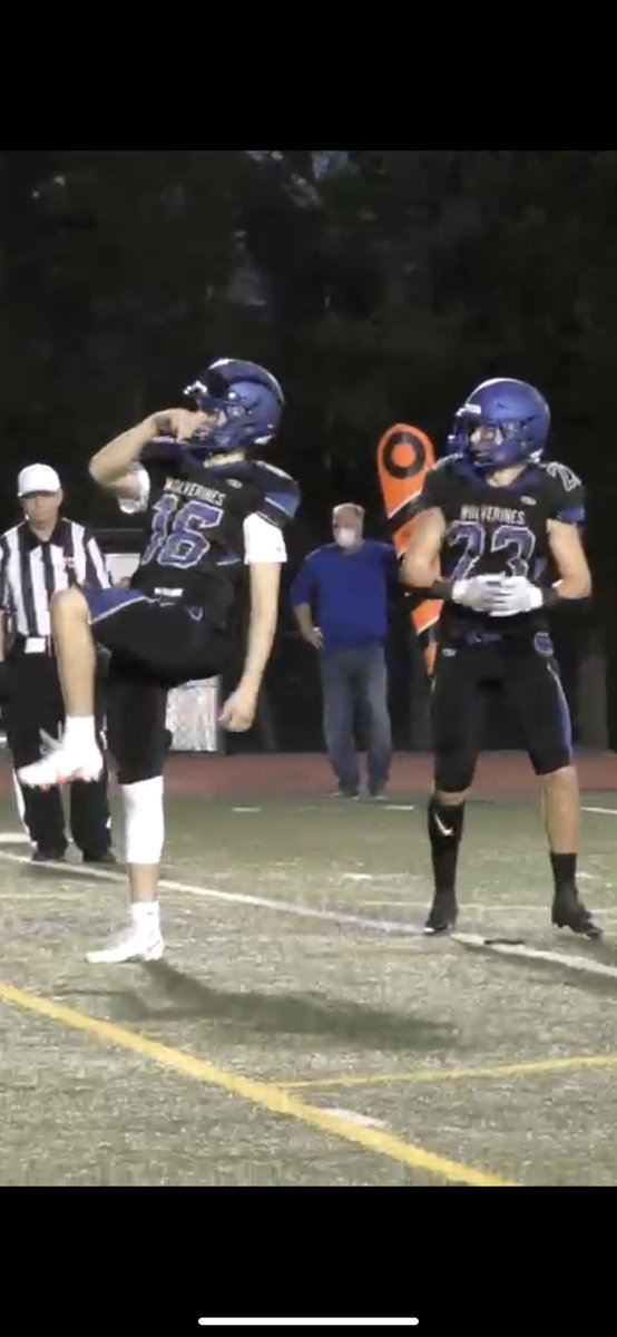 Blessed to receive 2nd Team All-Occoquan Region for Punting and Placekicking