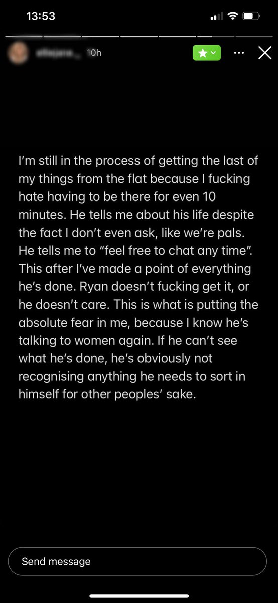 ciaraxreynolds's tweet photo. TW: ABUSE/SA

I have been given permission by my friend who posted these on her private story to share this publicly. I want to make it known that @mupp3ttt is NOT welcome at any GHC show. Please share this. https://t.co/ssupforGsU