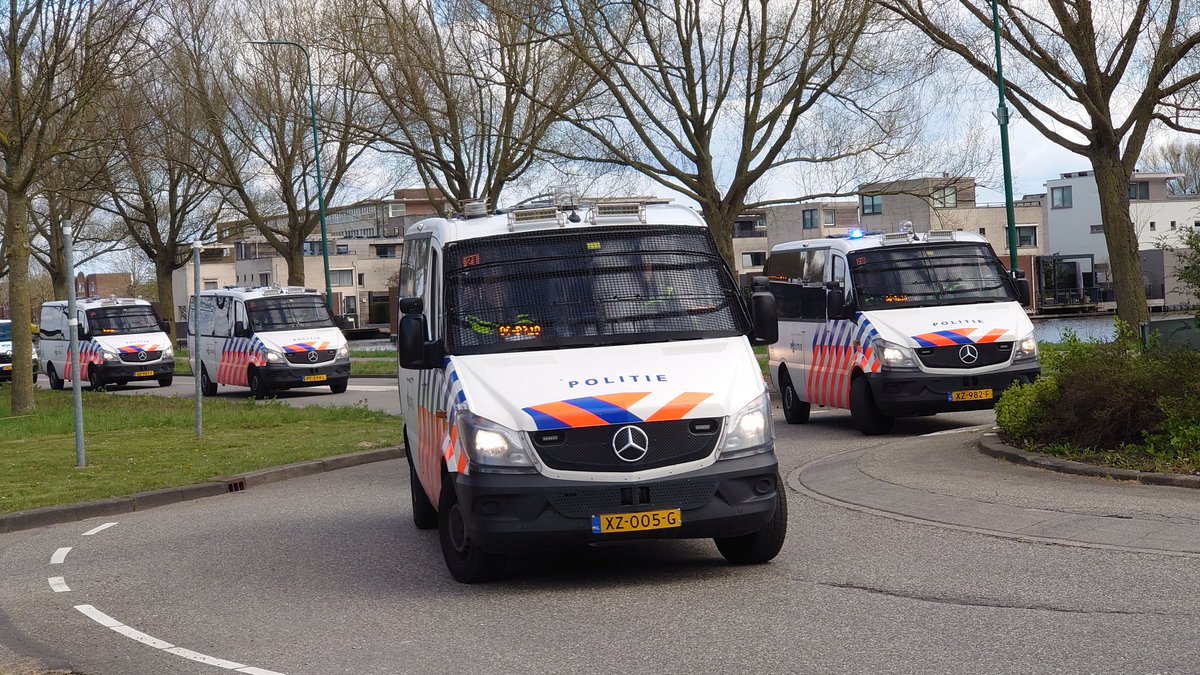 Melding politie Steinhagenseweg Woerden