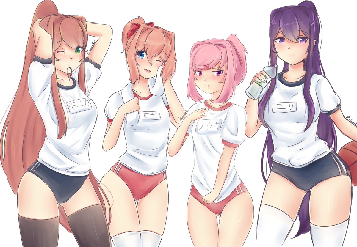 SCREEN SAVER & 東京ドギマギ　bch Doki Doki Buruma Club💚💙💗💜 I just noticed I used different