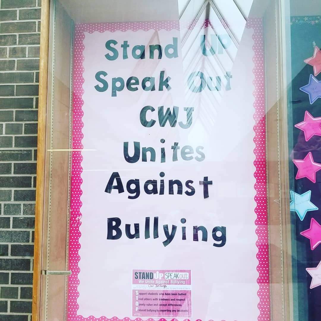 CWJefferysCI's tweet photo. Though we couldn't be together for @tdsb Day of Pink we thought we should reshare some highlights from 2 years ago (pre covid ). Lets continue to fight ALL types of Bullying. Stand UP.Speak Out. STOP BULLYING.Wear something pink today. @cwjsac @tdsb_helen @LC2_TDSB @trusteemammo https://t.co/xoTFsPI3CG