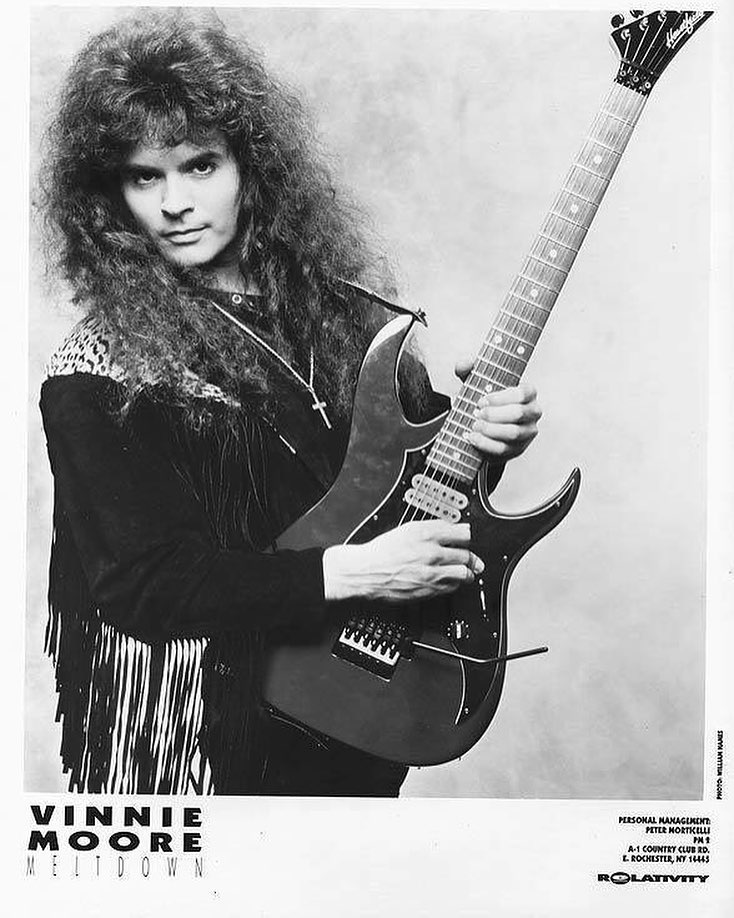 Happy Birthday to guitarist Vinnie Moore (Vicious Rumors, Alice Cooper, UFO). He turns 57 today. 