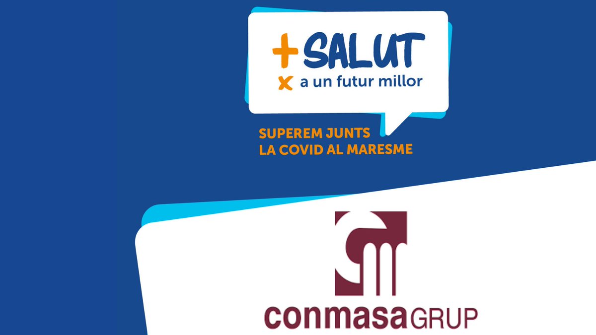 Impulsem la Recerca CSdM (@impulsemrecerca) on Twitter photo El nostre agraïment a #Conmasa, empresa familiar dedicada a venda d'articles de fontaneria, sanejament, material elèctric, climatització, calefacció i energies renovables, per la seva donació a "+ Salut x a un Futur millor" per lluitar contra la #covid_19 al Maresme. <a href="/CSdMaresme/">Consorci Sanitari del Maresme</a> El nostre agraïment a #Conmasa, empresa familiar dedicada a venda d'articles de fontaneria, sanejament, material elèctric, climatització, calefacció i energies renovables, per la seva donació a "+ Salut x a un Futur millor" per lluitar contra la #covid_19 al Maresme. <a href="/CSdMaresme/">Consorci Sanitari del Maresme</a>