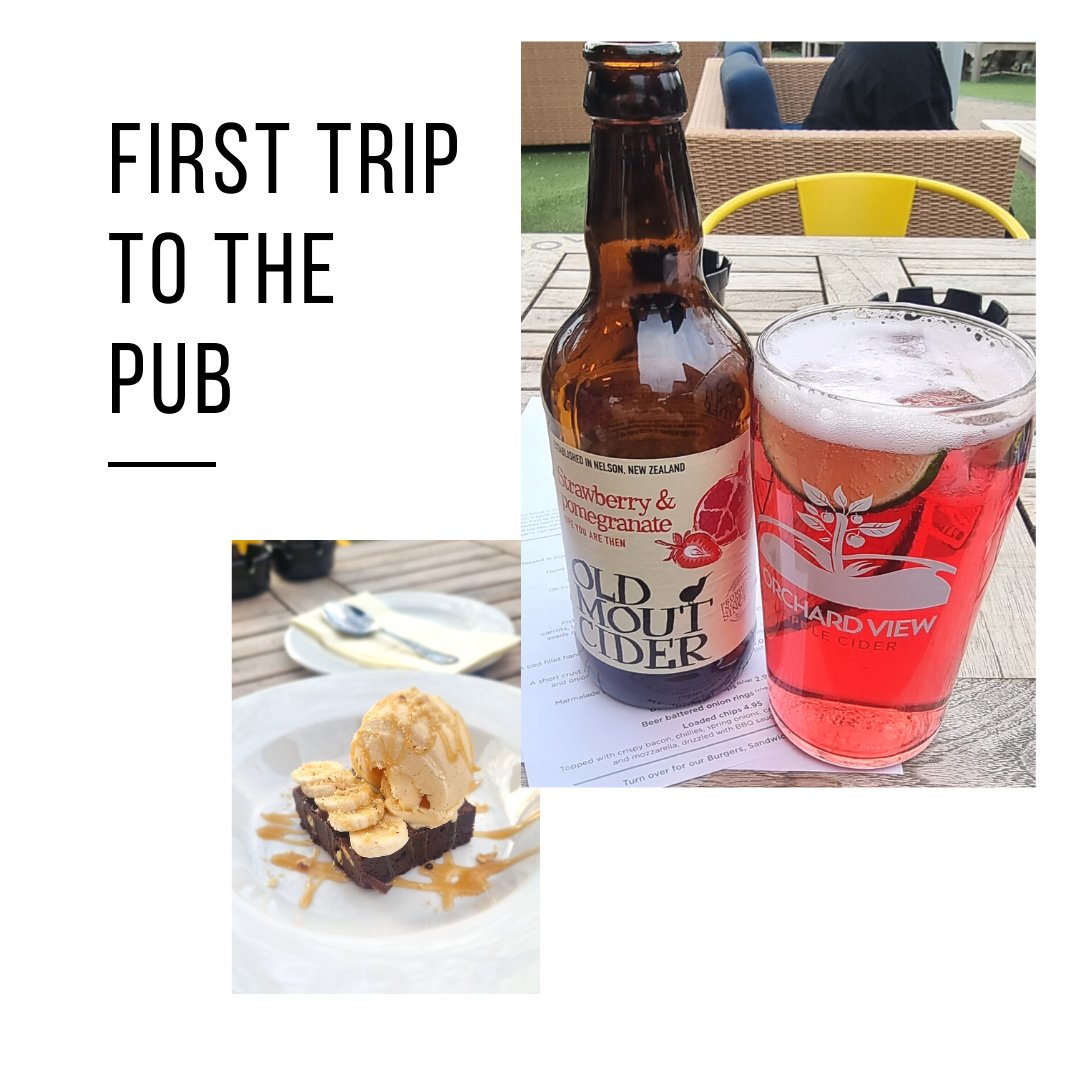 suzysmusicworld's tweet photo. First trip to the pub last night since Christmas Eve.
We went to the Spitfire Pub in Kings Hill for a few drinkies and treated ourselves to a dessert.
Was so nice to be out at the pub again, has anyone else made it out to the pub yet?
#suzytheexplorer #pub #pubreopening https://t.co/Pluj8GSrFX