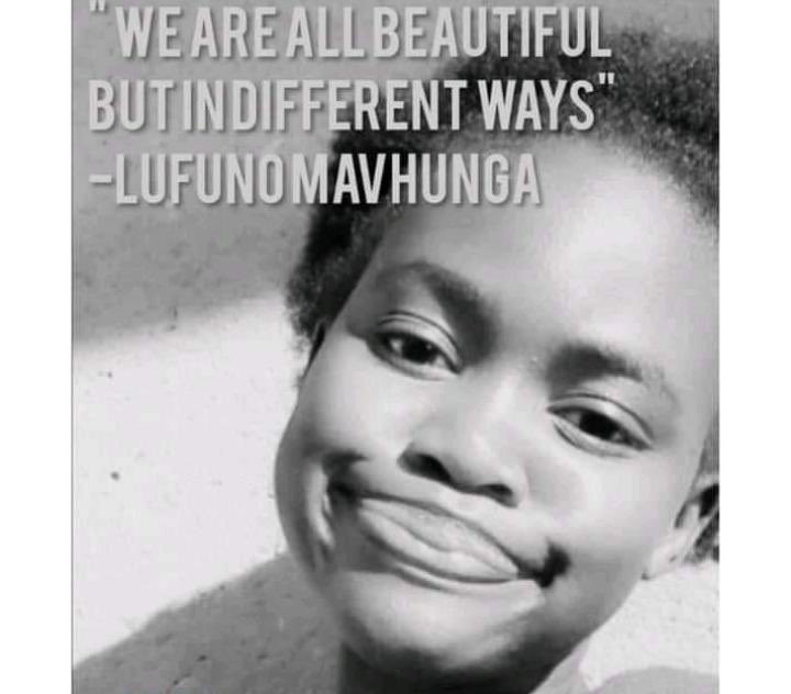mazibornart's tweet photo. The story of Lufuno Mavhunga is heartbreaking. "We know you are in a better place and one day we shall meet again” RIP LULU #Lufuno #JusticeForLufuno #stopbullying https://t.co/lBpV0yjCiF