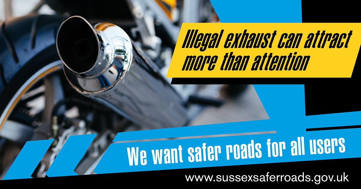 Sussex Police on Twitter "Illegal exhausts don't have the British