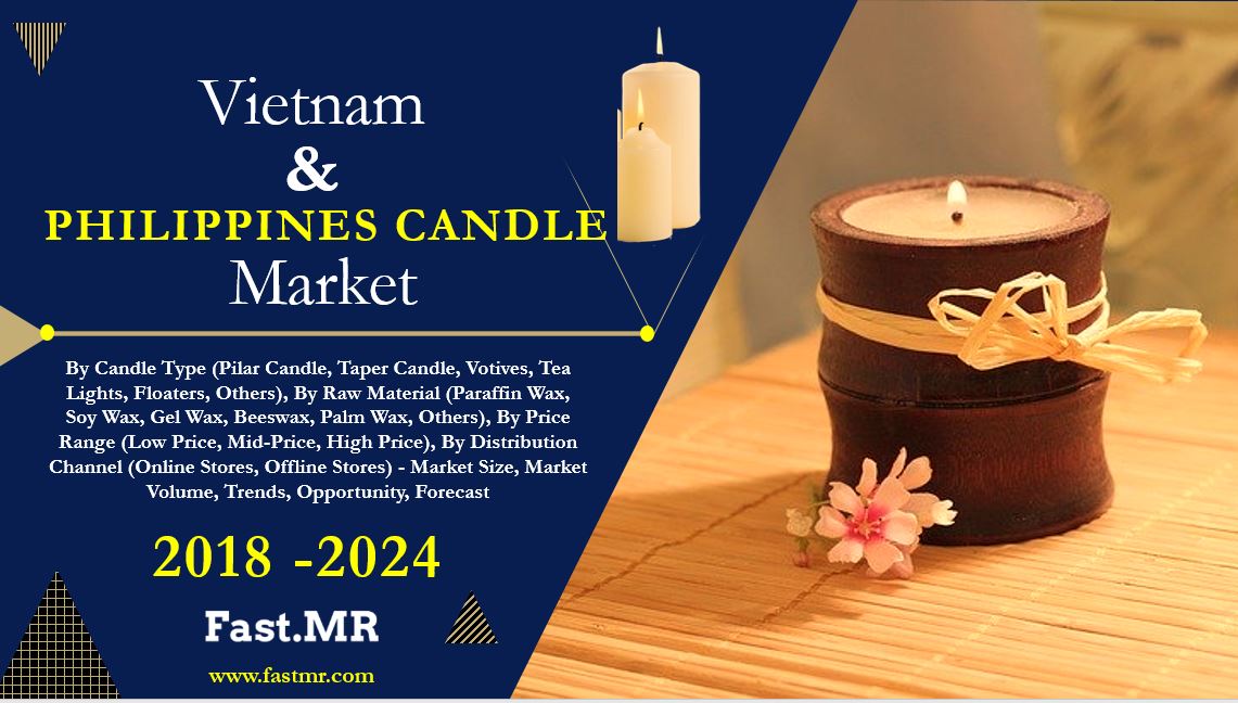 FASTMR1's tweet photo. #Vietnam_candle_market is expected to reach USD 55.3 Million by the end of 2024. 

#Philippines_candle_market is expected to mark a valuation of USD 35.4 Million by 2024.

https://t.co/QouAfuCe8I

#fastmr #candle #Vietnam #Philippines #marketresearch https://t.co/nwdeihxh7B
