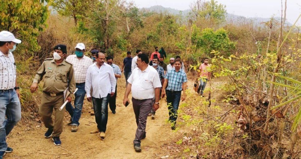 An Oxy-tourism Boudh initiative- accompanied Collector, Boudh in a recce for establishment of State Environment Park at Boudh for conservation of Native Flora and Fauna...