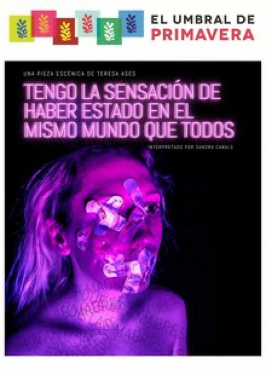 Ismael Lomana trae su #crítica de TENGO LA SENSACIÓN DE HABER ESTADO EN EL MISMO MUNDO QUE TODOS, obra que puede verse el @umbralprimavera de #Madrid ow.ly/d4L850Eo5hu #Tengolasensacióndehaberestadoenelmismomundoquetodos <a href="/teresaases/">Teresa Ases</a> #NuevaHornada <a href="/numerosimaginar/">[los números imaginarios]</a> <a href="/ilomana/">Isma</a>