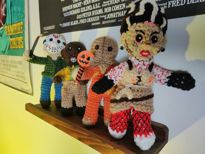 She's arrived &amp; she's fabulous!  Asked my favorite crochet artist @thestitchkeeper if she would do up<a href="/tag/dragrace"class="tags"><span>#dragrace</span></a><a href="/tag/crochet"class="tags"><span>#crochet</span></a><a href="/tag/dragraceuk"class="tags"><span>#dragraceuk</span></a>