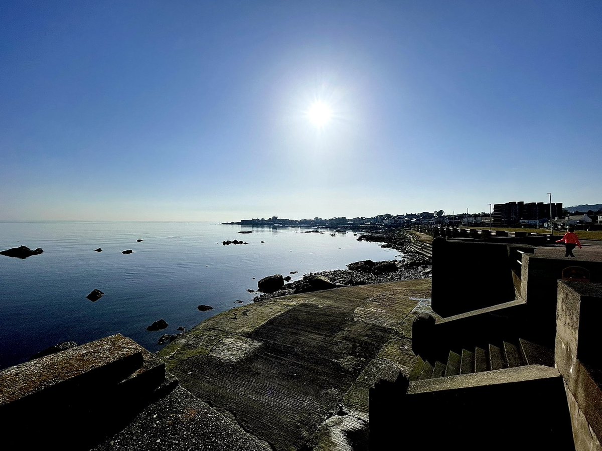 It’s like a pond out there this morning.