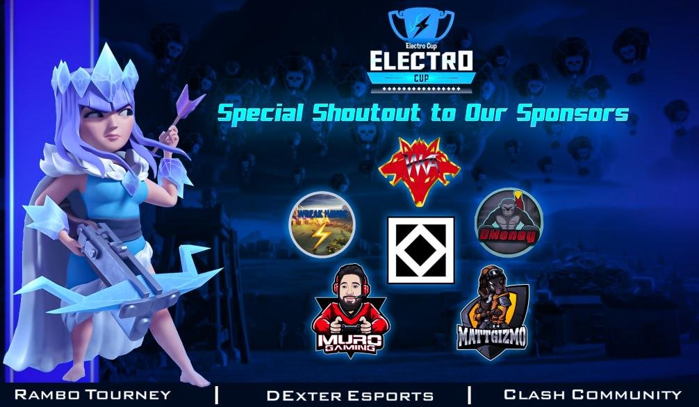 dexter_esports's tweet photo. Dexter eSports is here with a new crazy cup π€© , called as Electro Cup. β‘
We would like give Special Shoutout To Sponsors , because of them we are going to have this big event with huge Price Pool.
#DEXTER_ESPORTS #ELECTROCUP #CRAZY https://t.co/NS3JuRS45V