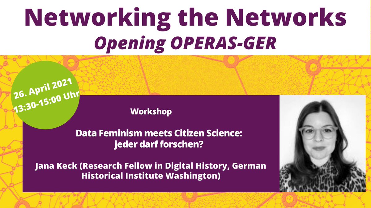 OPERAS_GER's tweet photo. Welche Rolle spielen menschliche Beziehungen für die Nachhaltigkeit digitaler Projekte? Damit beschäftigt sich der von @janasinakeck durchgeführte Workshop am 26. April.
Jetzt anmelden, unter: https://t.co/Az7nz2g007
#Opening_OPERASGER #OpenAcess #embracepluralism @GHIWashington https://t.co/M0hWYPcdOZ