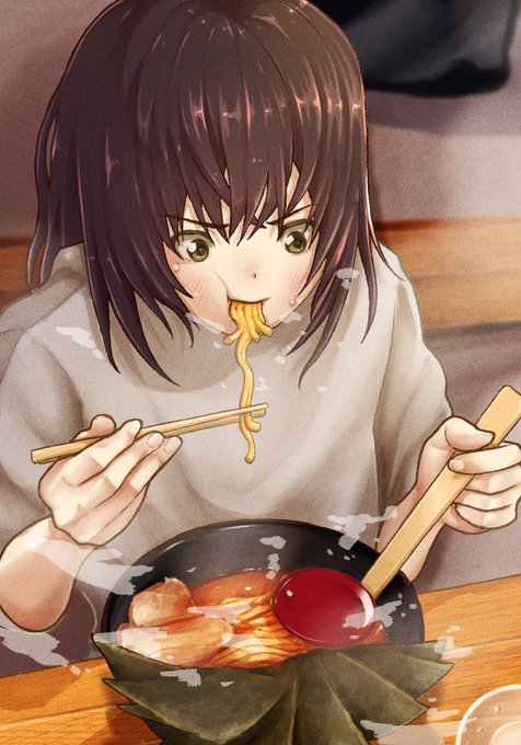 「もぐもぐ 麺」のTwitter画像/イラスト(新着)｜21ページ目