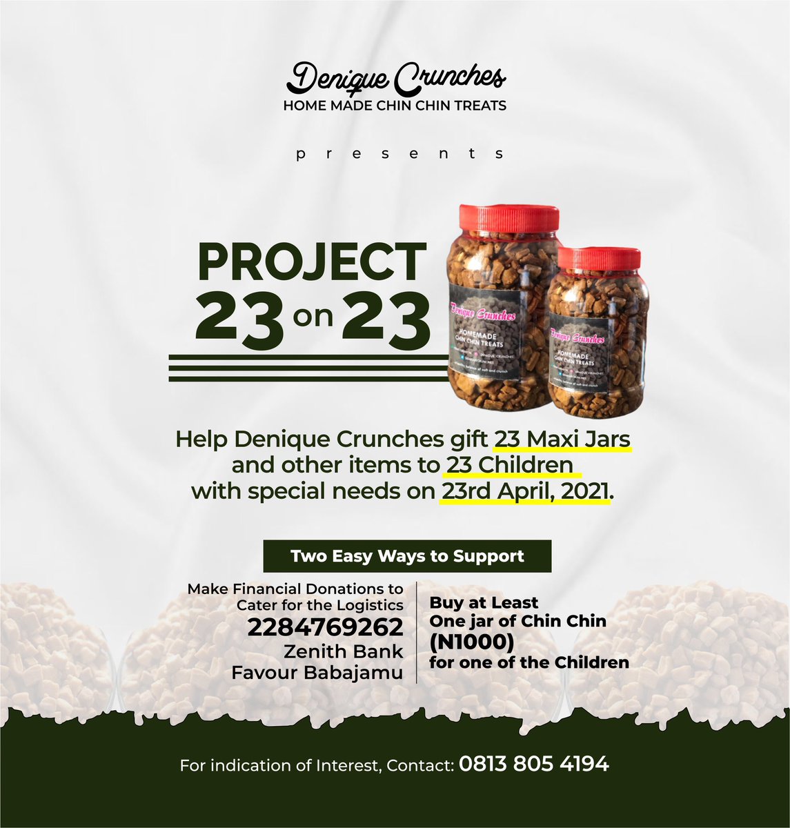 Ebunoluwatofumi's tweet photo. In less than 10 days, I will be 23 on the 23rd🤭. And this is one project that is very dear to my heart🥺. We are also giving out toiletries, maths sets, water bottles and other stationery to this children. Please, kindly support and retweet also. Many thanks🤗 https://t.co/5ju5rQ798M