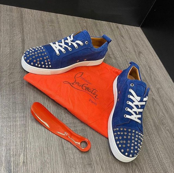 EndGarmz's tweet photo. Louboutin Vieira spikes flat veau velours
RRP: £635.00
My price: £400
For any inquires please email: essexgarmzuk@gmail.com
DMs are always open, feel free to ask any questions https://t.co/xbnCHw9Mfs
