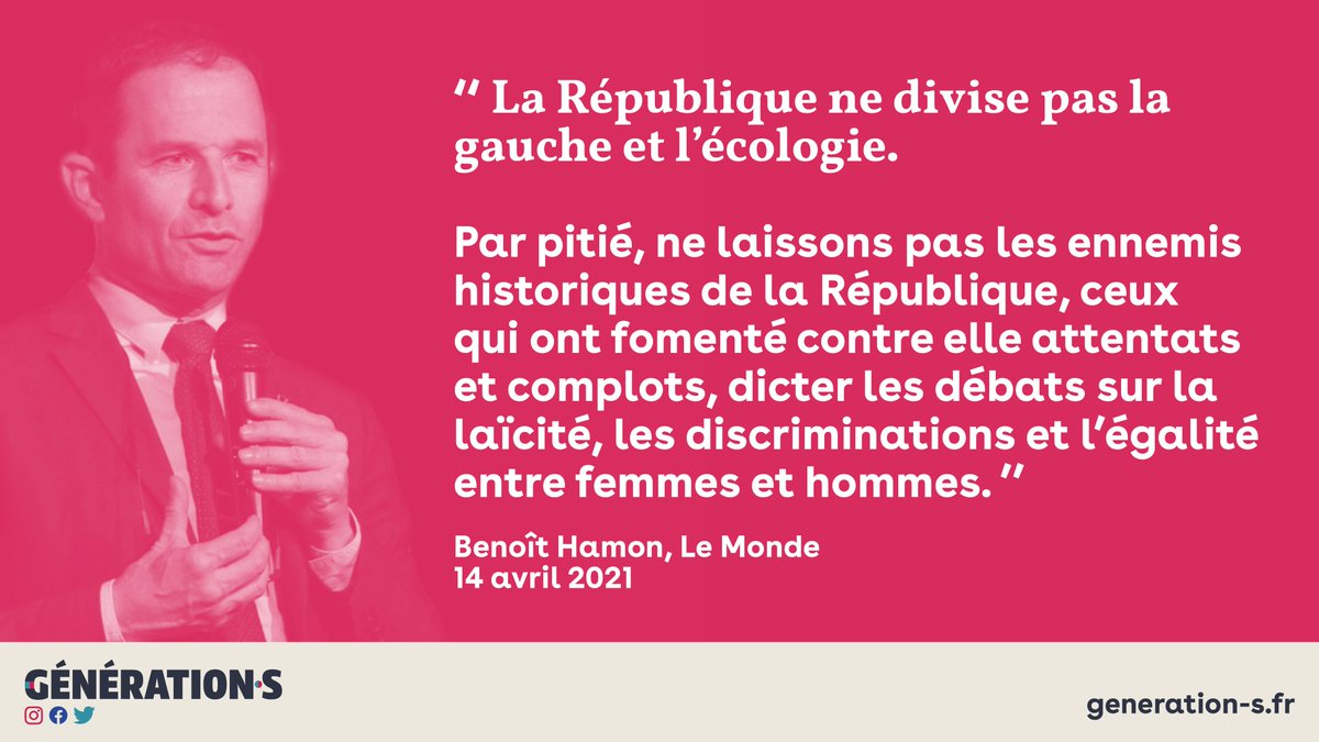 GenerationsMvt's tweet image. "La République ne divise pas la gauche et l'écologie"

Tribune de @benoithamon dans @lemondefr à retrouver ici : 

lemonde.fr/idees/article/…