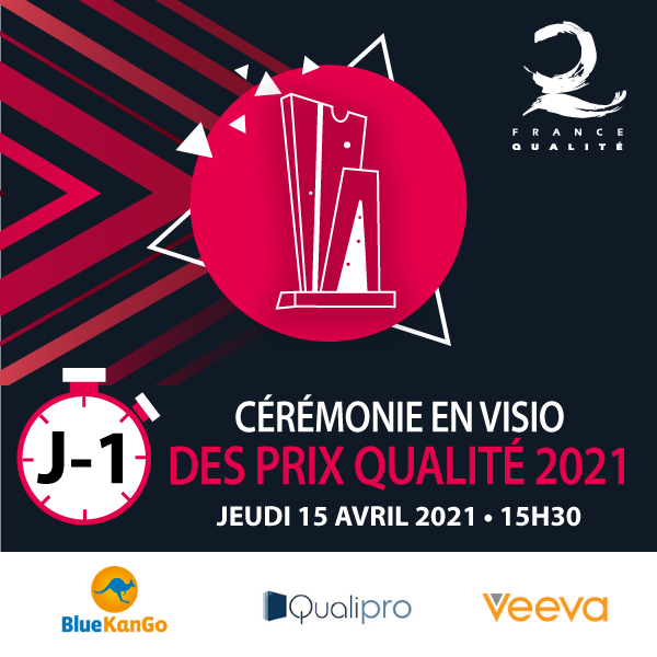[ J-1 ] C'EST DEMAIN ET C'EST EXCEPTIONNEL !
🖥 🌟 Pour la première fois, la cérémonie de remise des Prix Qualité se tiendra en visio.

🔴 Découvrez le palmarès des Prix : Prix du Livre, Prix Étudiant, Prix Bonnes Pratiques et Grand Prix France.

qualiteperformance.org/agenda/ceremon…