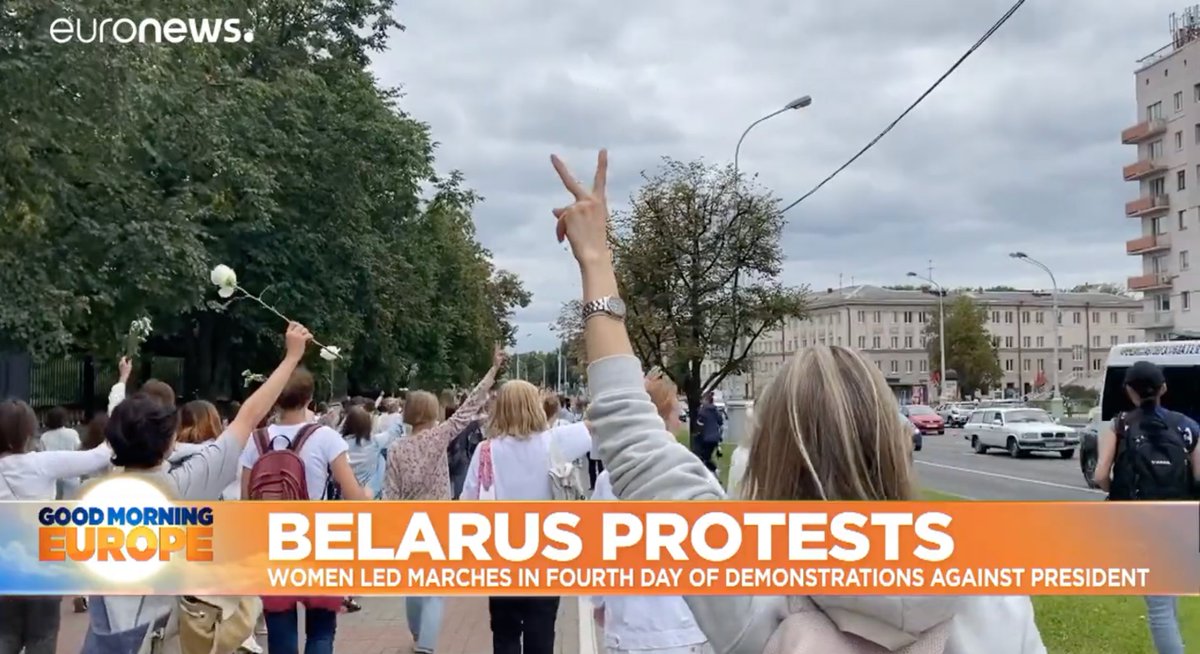 The regime's decision to stop broadcasting <a href="/euronews/">euronews</a> in Belarus is another attack on independent media &amp; violation of freedom of the press. In Belarus, journalists are persecuted, media are blocked &amp; repressed. Lukashenka's regime tries to ban the truth. We must support media.